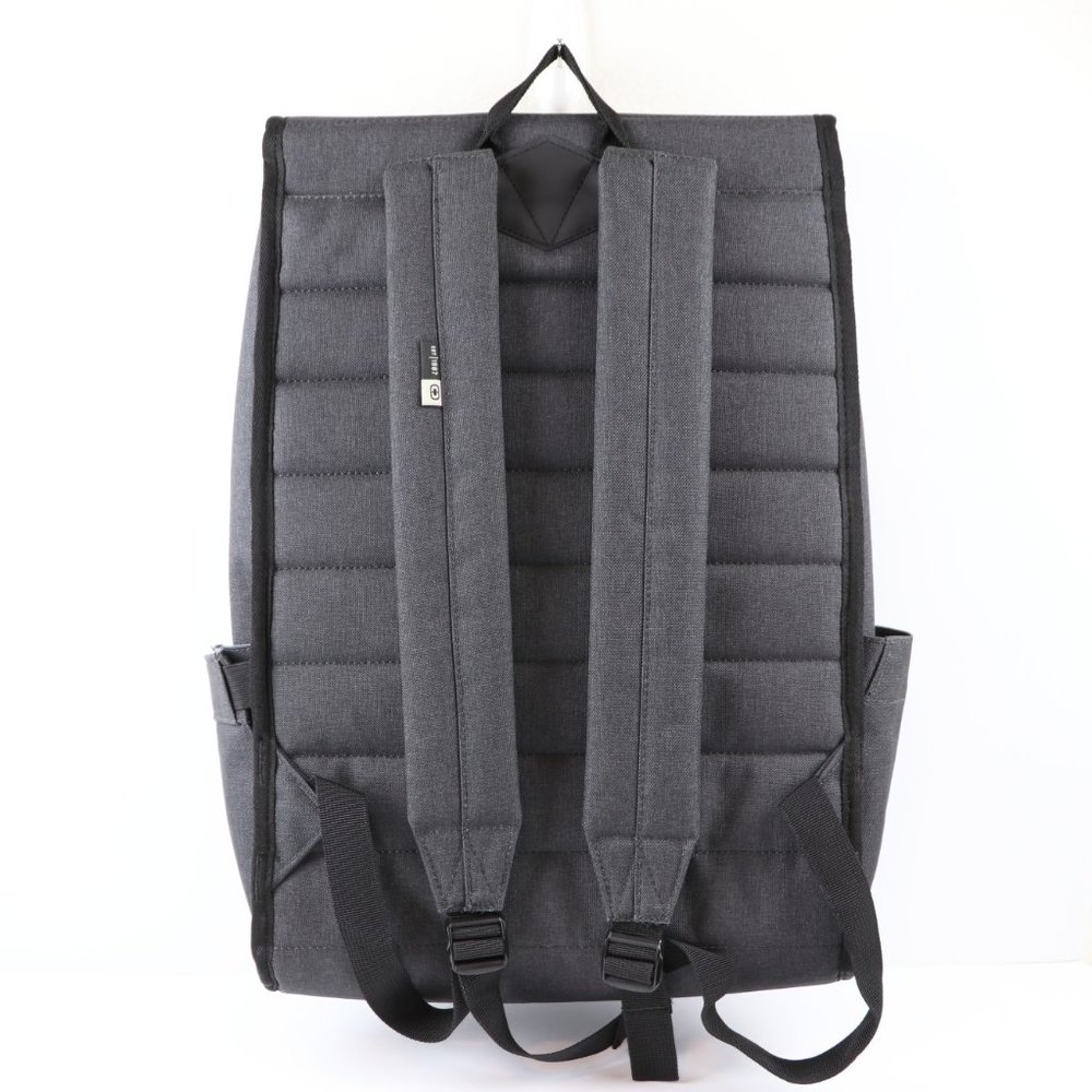 OGIO Apex Rucksack Adobe Embroidered Logo Computer Heather Gray Laptop Backpack - Picture 2 of 11
